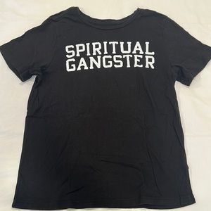 Girls size 14 spiritual gangster t shirt